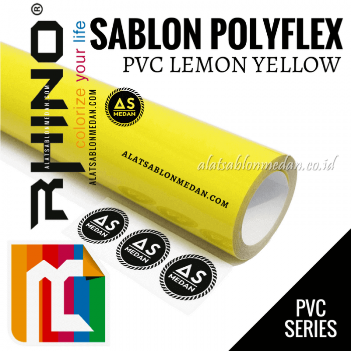 Polyflex PVC Lemon Yellow